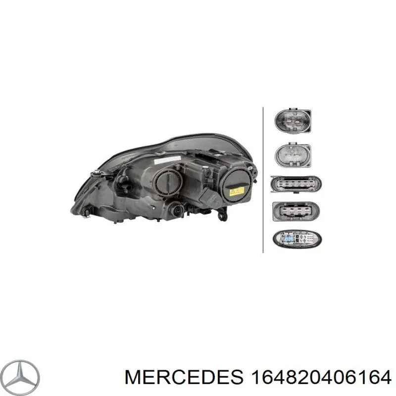 Фара правая 164820406164 Mercedes