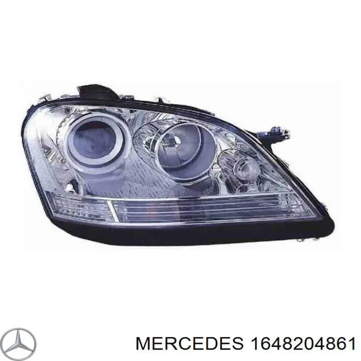 1648204861 Mercedes фара правая
