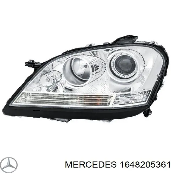 1648205361 Mercedes фара левая
