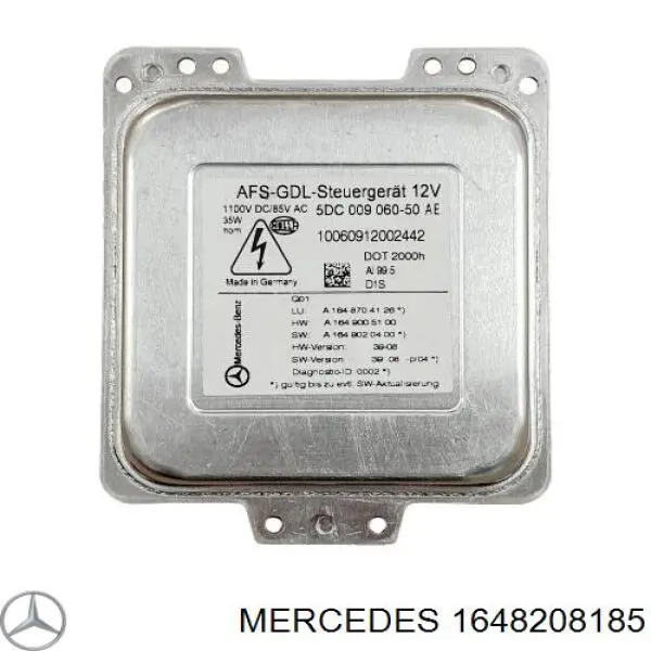 1648208185 Mercedes unidade de controlo de iluminação