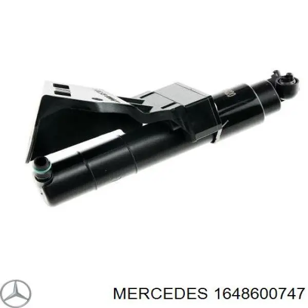 1648600747 Mercedes suporte do injetor de fluido para lavador das luzes (cilindro de elevação)