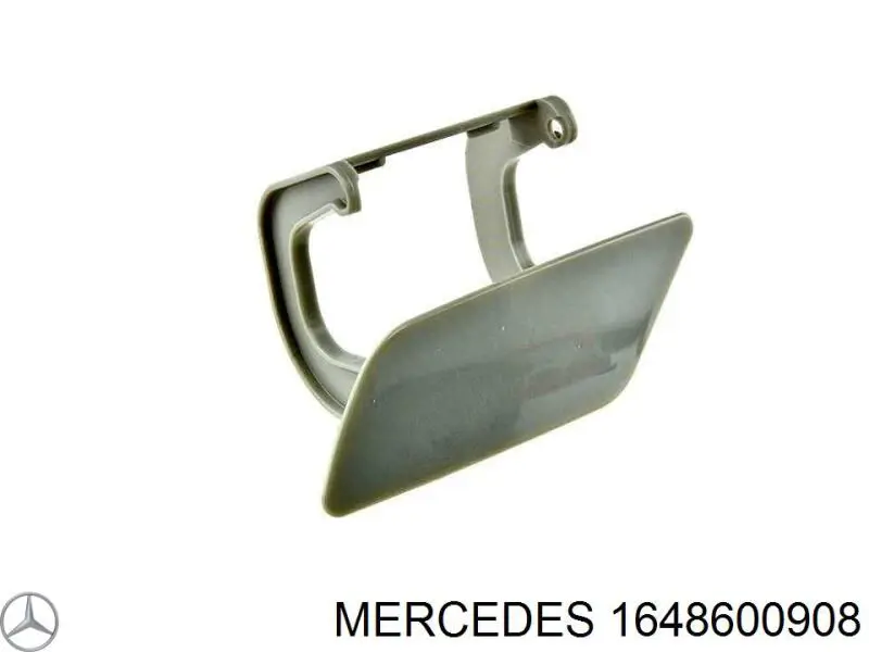 1648600908 Mercedes placa sobreposta do injetor de fluido para lavador da luz dianteira