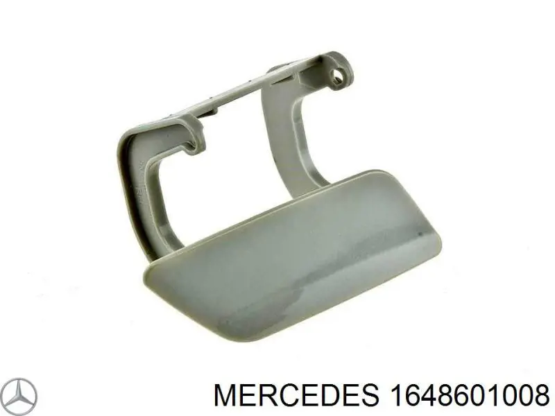 1648601008 Mercedes placa sobreposta do injetor de fluido para lavador da luz dianteira