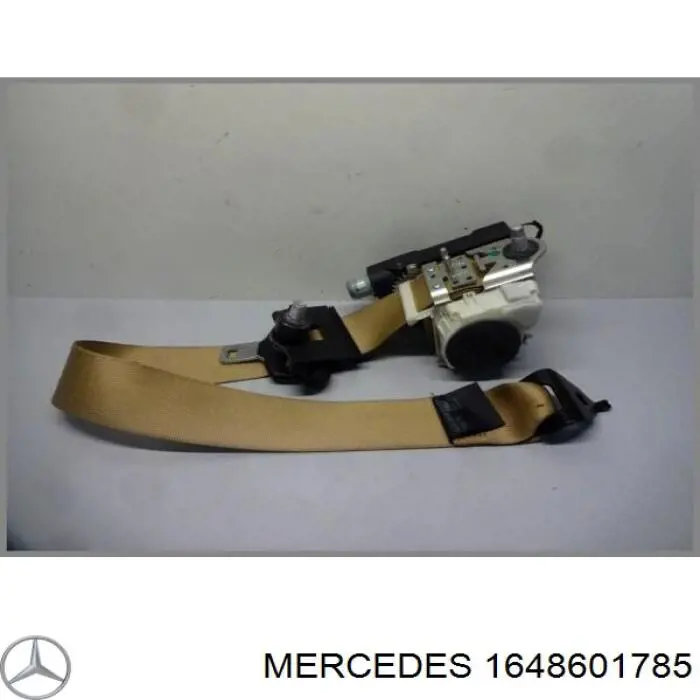 Ремень безопасности задний центральный Mercedes A1648601785 цена, от 43.98 USD