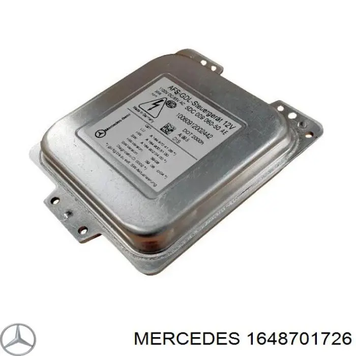 Блок управления освещением 1648701726 Mercedes