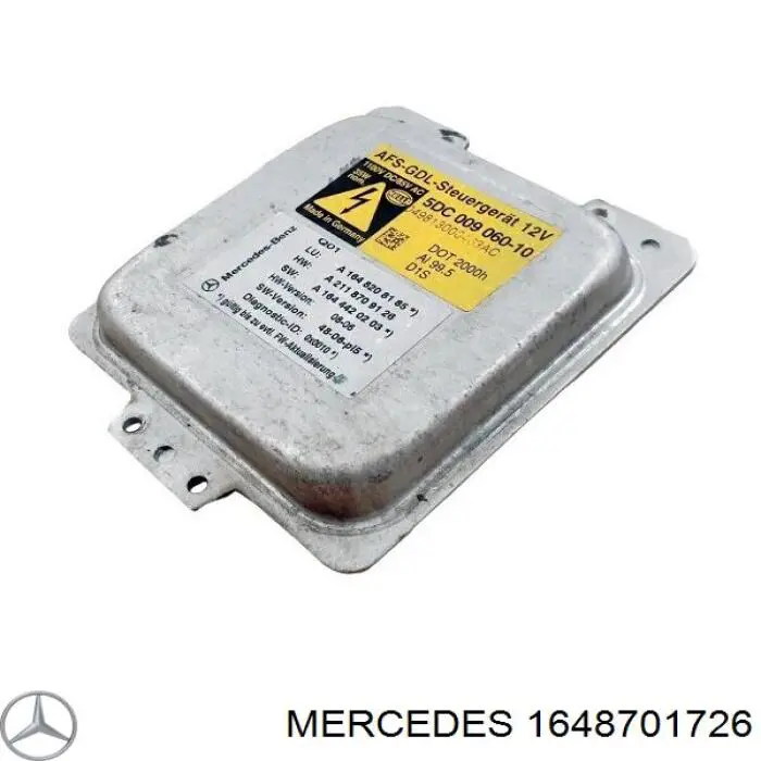 Блок управления освещением Mercedes 1648701726 цена, от 133.42 USD