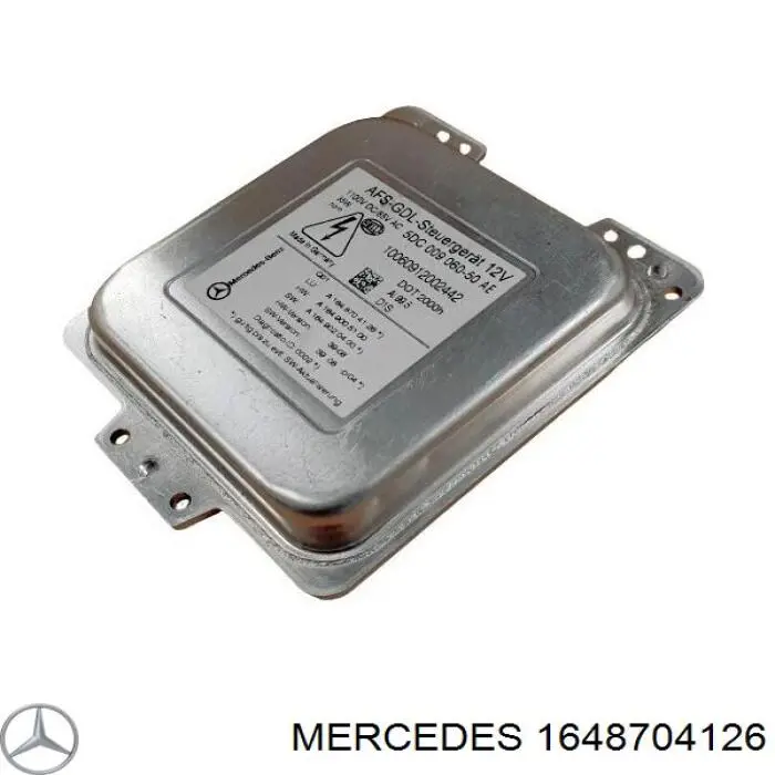 1648704126 Mercedes модуль управления (эбу адаптивным освещением правой фары)