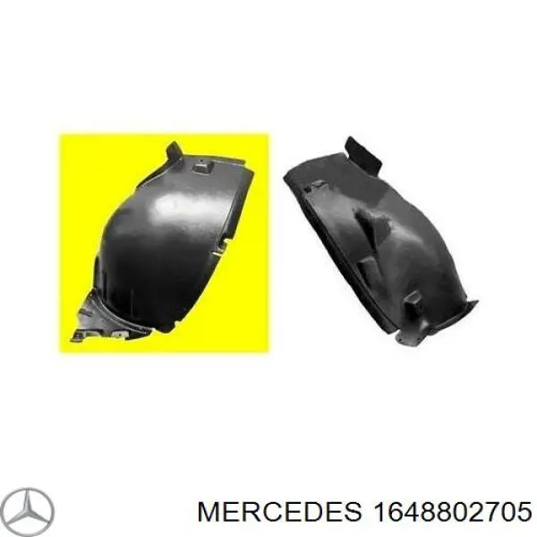 Подкрылок крыла переднего левый передний Autotechteile 1106901 цена, от 24.00 USD