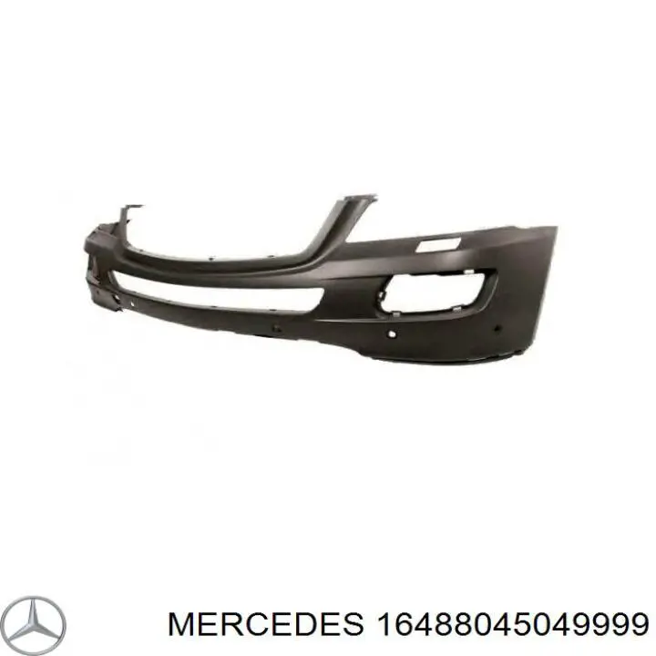 16488045049999 Mercedes pára-choque dianteiro