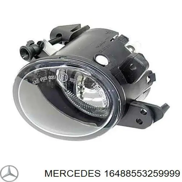 16488553259999 Mercedes pára-choque dianteiro