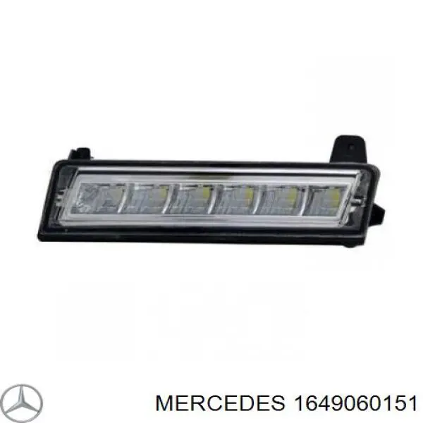 1649060151 Mercedes фара противотуманная левая