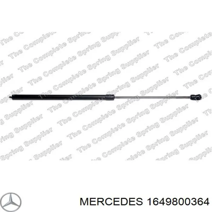 1649800364 Mercedes амортизатор капота левый