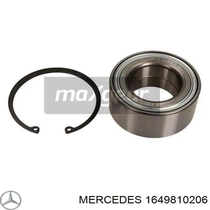 Подшипник ступицы 1649810206 Mercedes