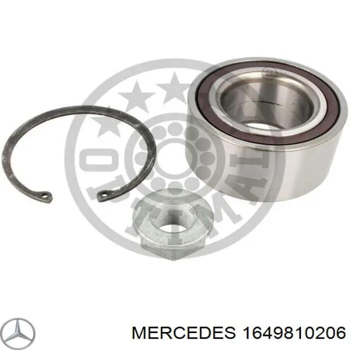 Ступичный подшипник передний Mercedes 1649810206
