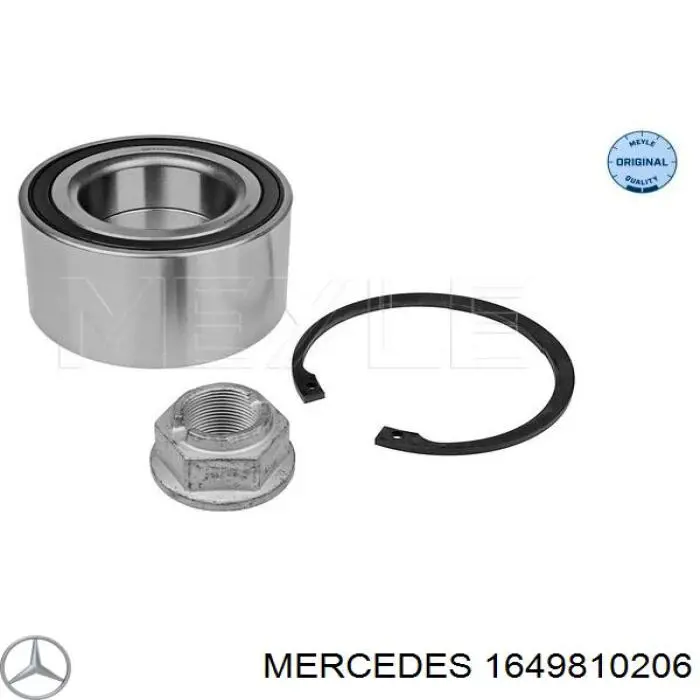 Купить 1649810206 Mercedes Подшипник передней ступицы