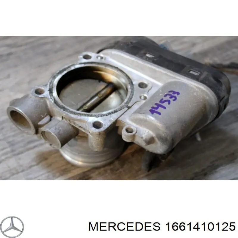 Заслонка Мерседес-бенц А W168 (Mercedes A)