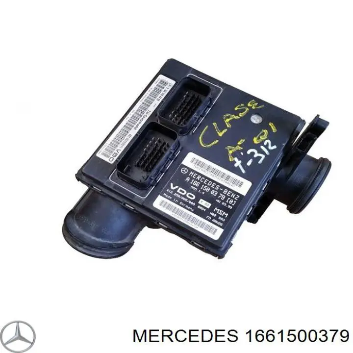 1661500379 Mercedes módulo de direção (centralina eletrônica de motor)