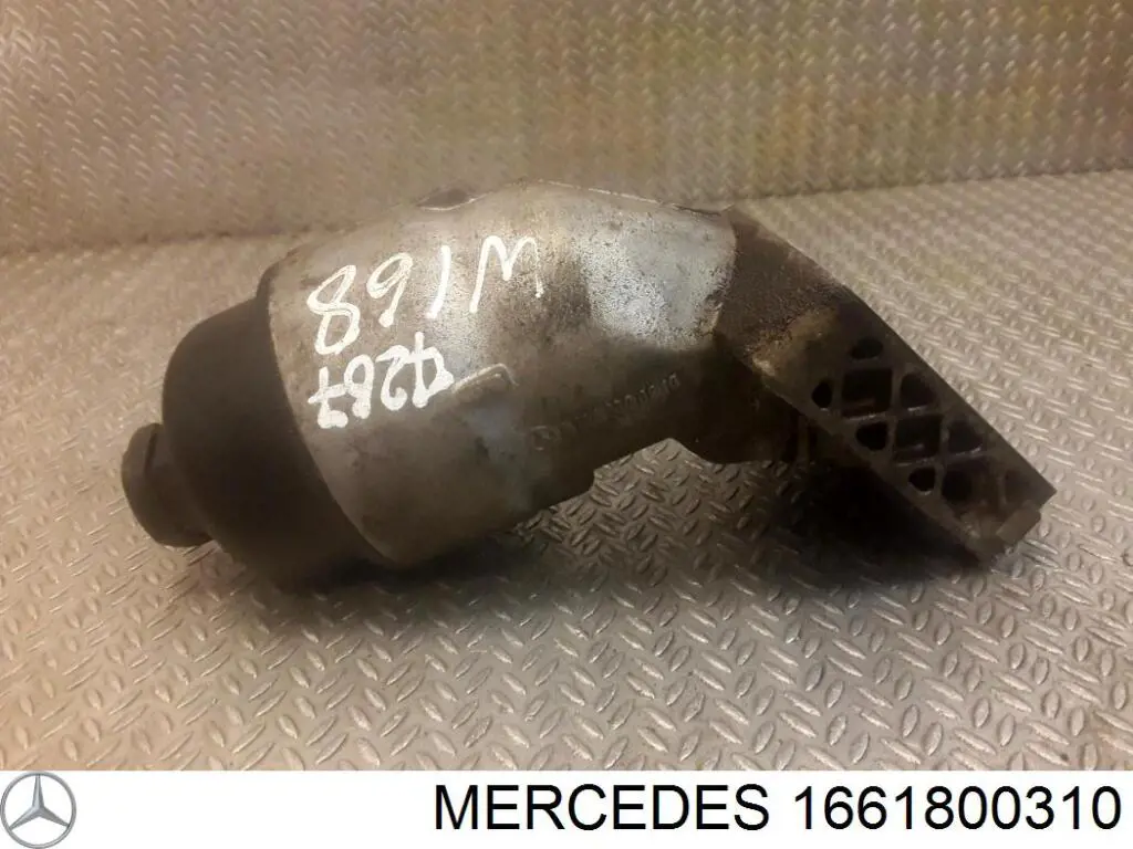 Корпус маслофильтра на Mercedes A (W168)