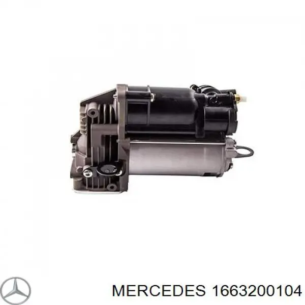1663200104 Mercedes компрессор пневмоподкачки (амортизаторов)