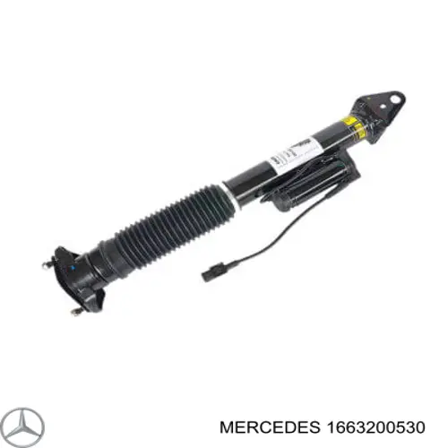 1663200530 Mercedes amortecedor traseiro