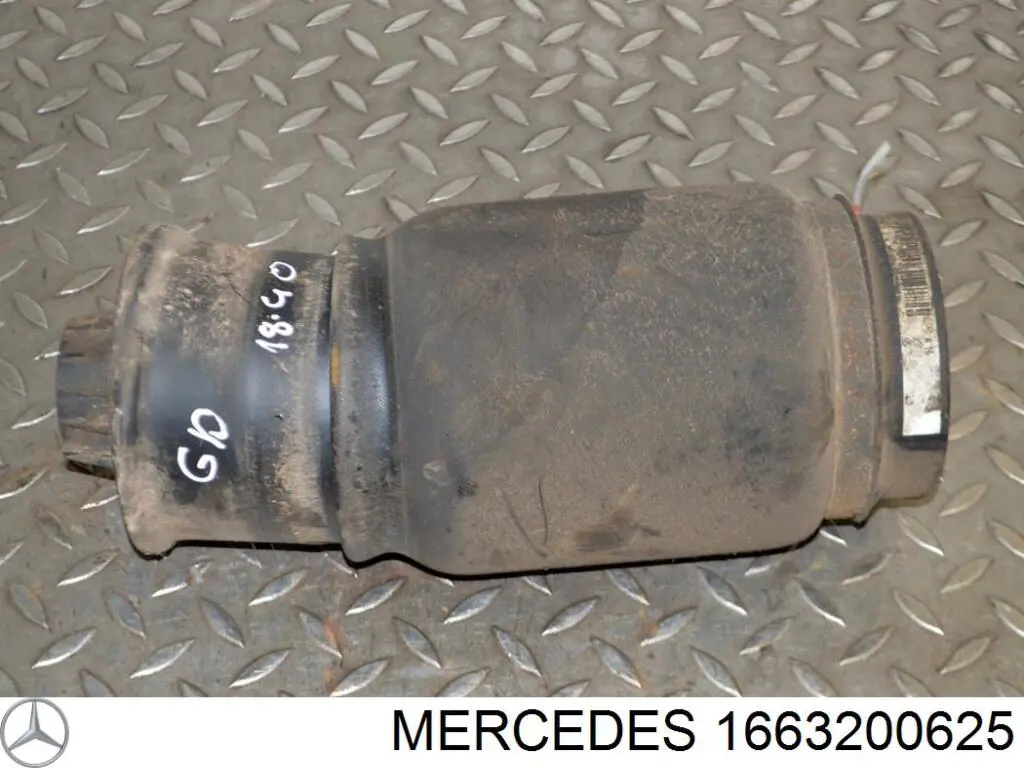 Пневмоподушка (пневморессора) моста заднего 1663200625 Mercedes