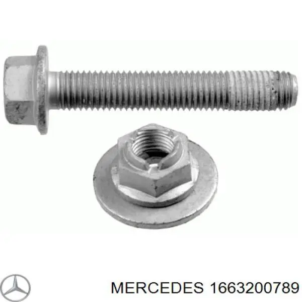 1663200789 Mercedes стойка стабилизатора переднего левая