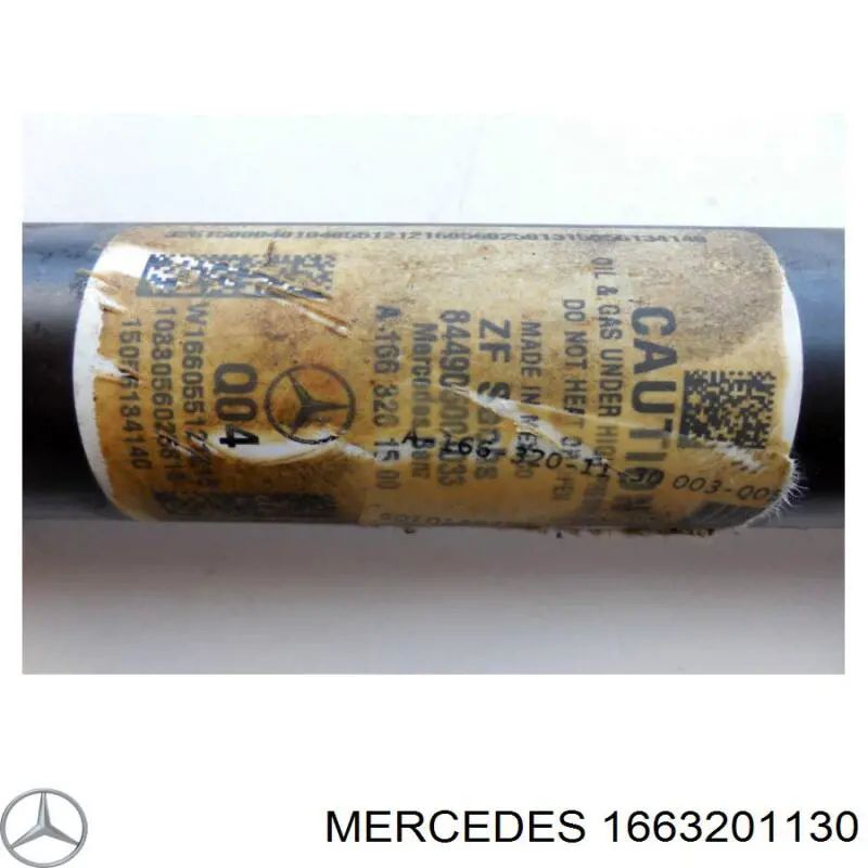 Амортизатор задний 1663200030 Mercedes
