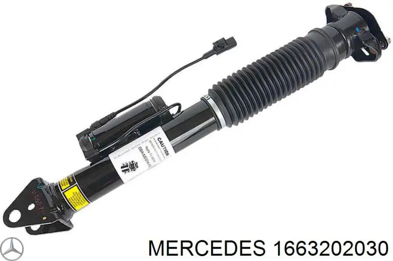 1663201630 Mercedes амортизатор задний