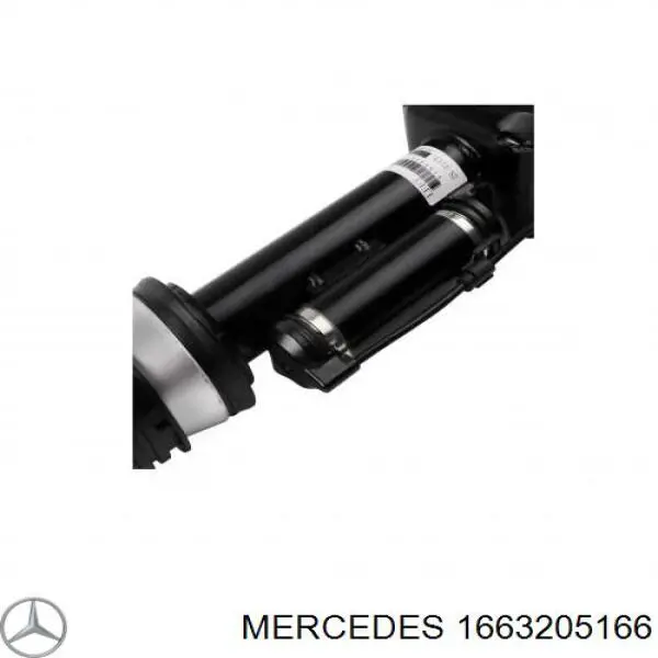 Стойка передняя левая Mercedes 1663205166