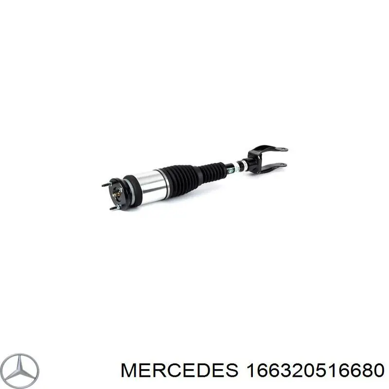 166320516680 Mercedes amortecedor dianteiro esquerdo