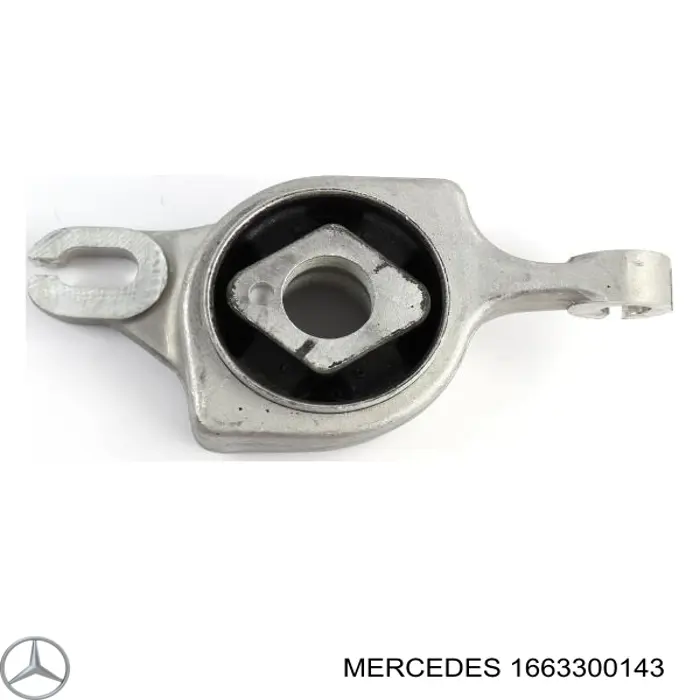 Сайлентблок переднего нижнего рычага Mercedes 1663300143