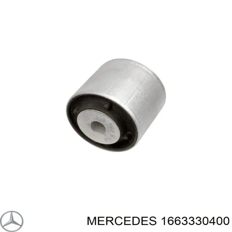 1663330400 Mercedes bloco silencioso (coxim de dianteiro redutor do eixo traseiro)