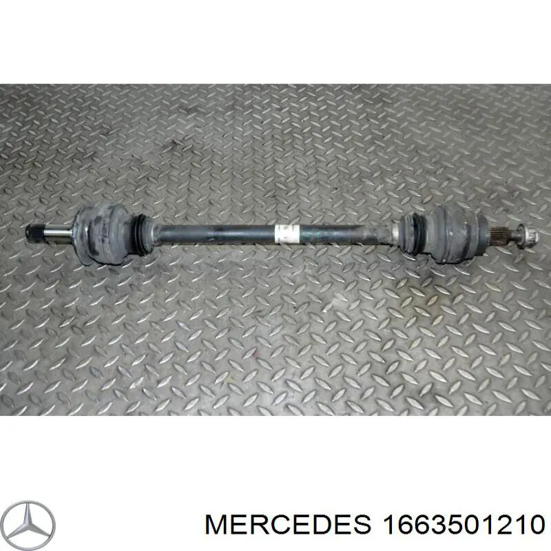 Полуось задняя левая Mercedes 1663501210 цена, от 190.03 USD