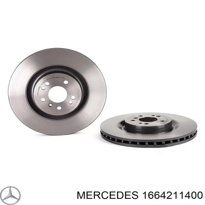 Тормоз дисковый передний Mercedes 1664211400 цена, от 88.84 USD