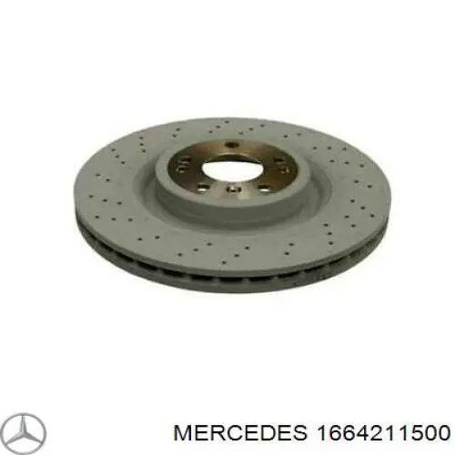 Купить 1664211500 Mercedes Ротор тормозной