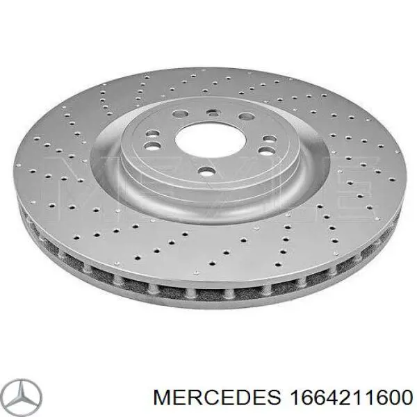 Тормоз дисковый передний Mercedes 1664211600 цена, от 129.79 USD