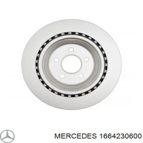 Тормозные диски 1664230600 Mercedes