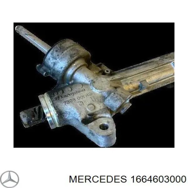 Рулевая рейка на Mercedes ML/GLE W166