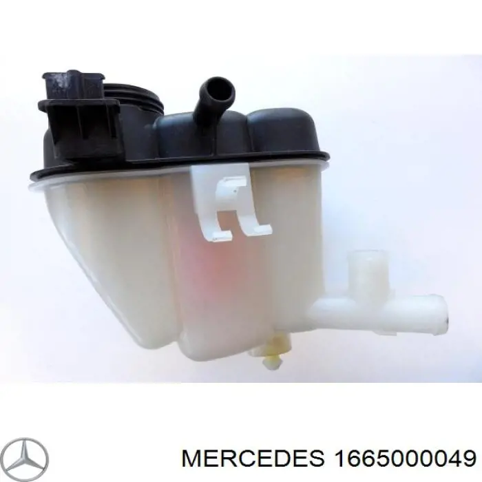 Бачок системы охлаждения 1665000049 Mercedes
