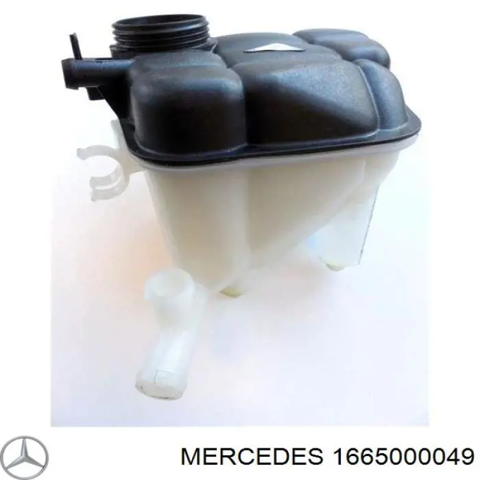 Бачок системы охлаждения 1665000049 Mercedes