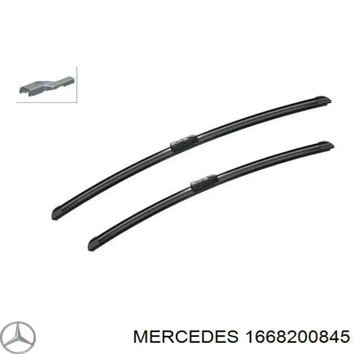 Щетки стеклоочистителя 1668200845 Mercedes