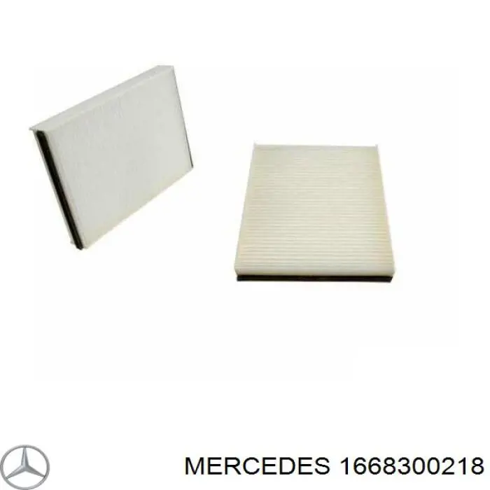Filtro de salão 1668300218 Mercedes