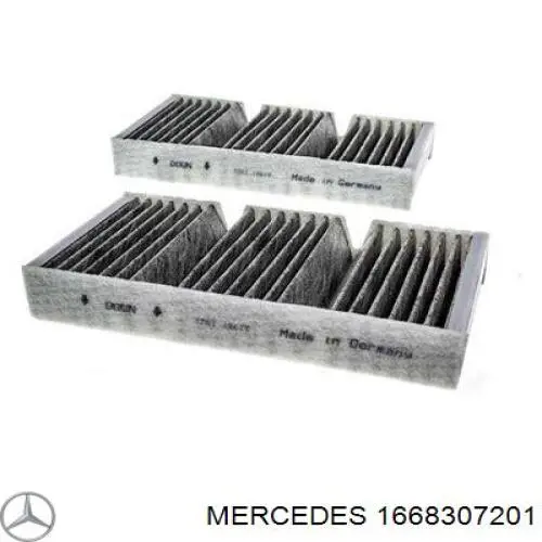 Filtro de salão 1668307201 Mercedes