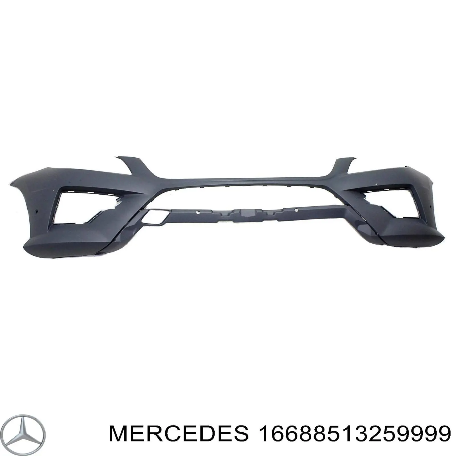Купить A16688513259999 Mercedes Буфер (бампер) передний