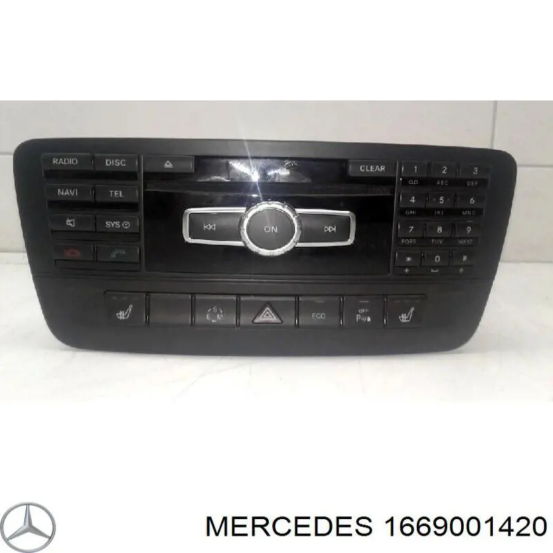 Дисплей многофункциональный Mercedes 1669001420 цена, от 145.53 USD