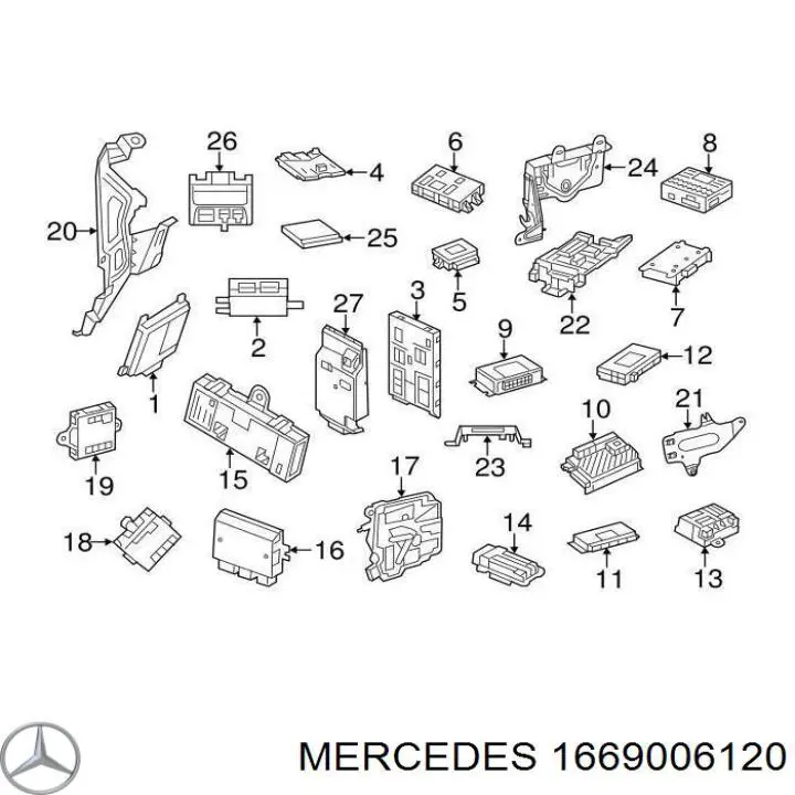  A166900612080 Mercedes