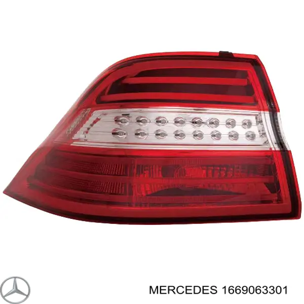 1669063301 Mercedes lanterna traseira esquerda