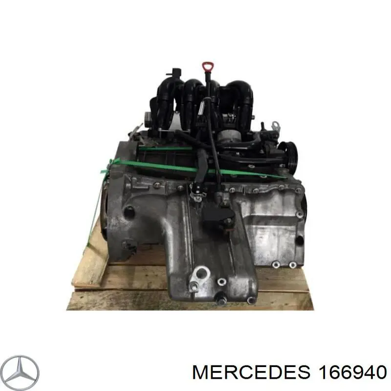 166940 Mercedes Мотор в сборе
