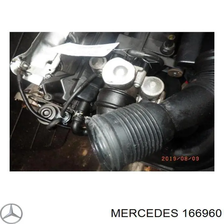 166960 Mercedes motor montado