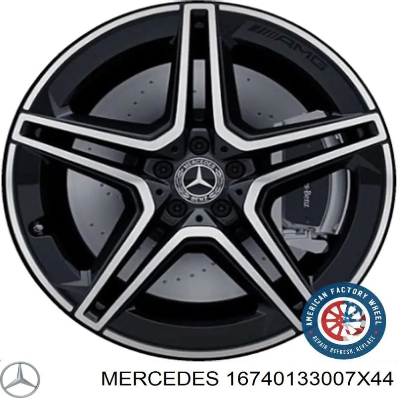  Mercedes 16740133007X44 цена, от 423.25 USD